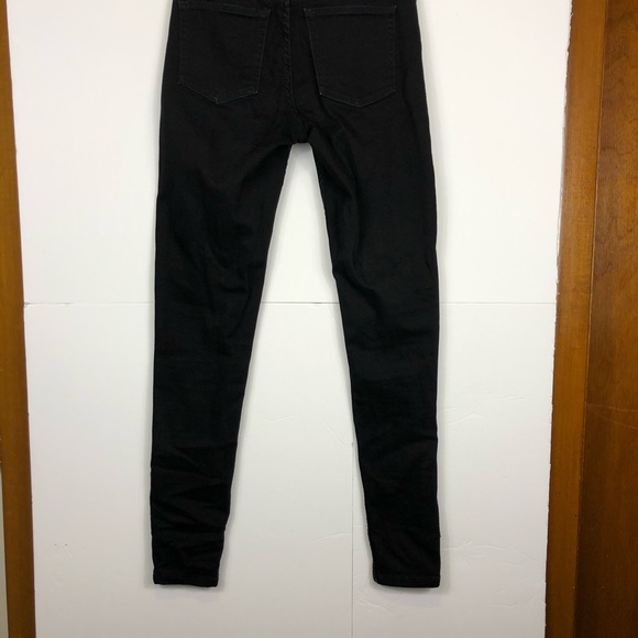 BDG Breeze Mid-Rise Black Wash Skinny Jeans Sz 28 - Picture 8 of 12